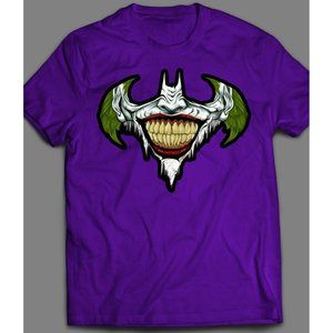 THE JOKER X BATMAN LOGO MASHUP SHIRT